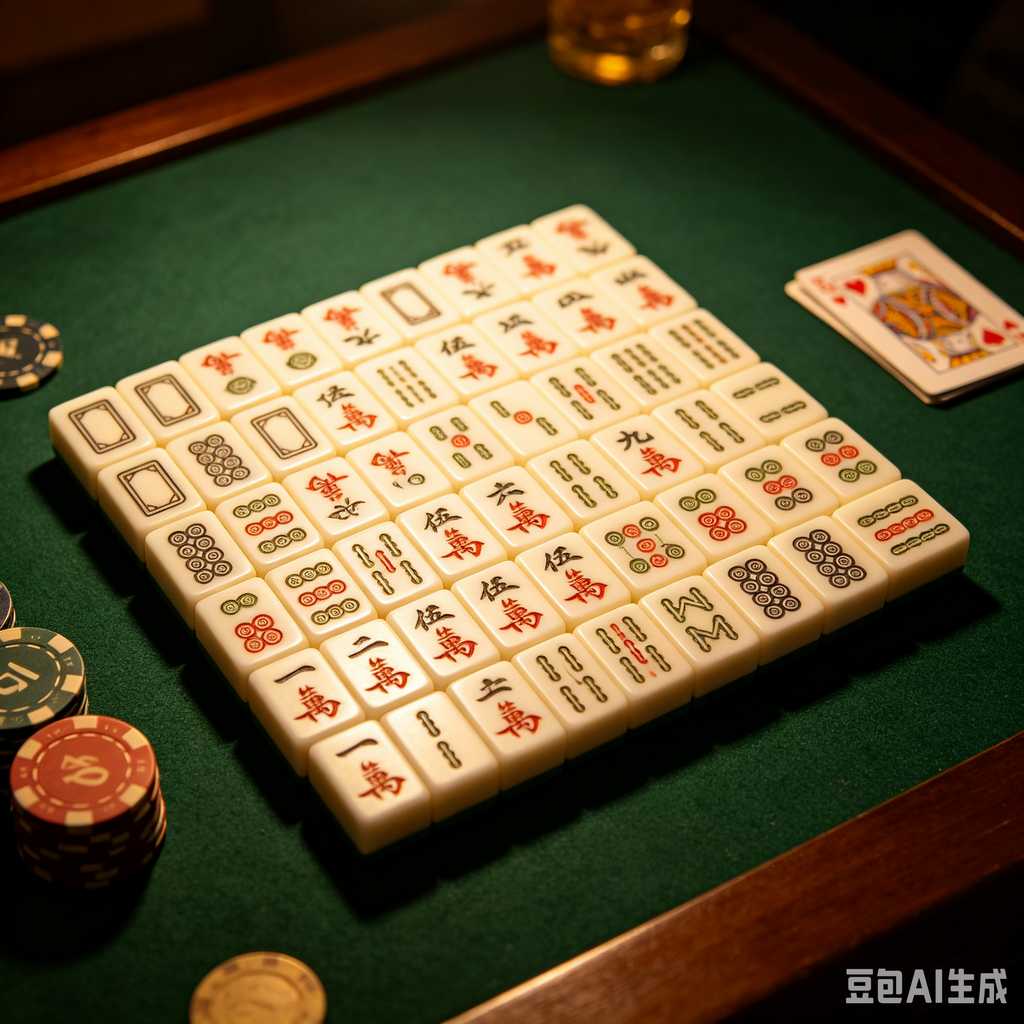 exquisite mahjong set for collection