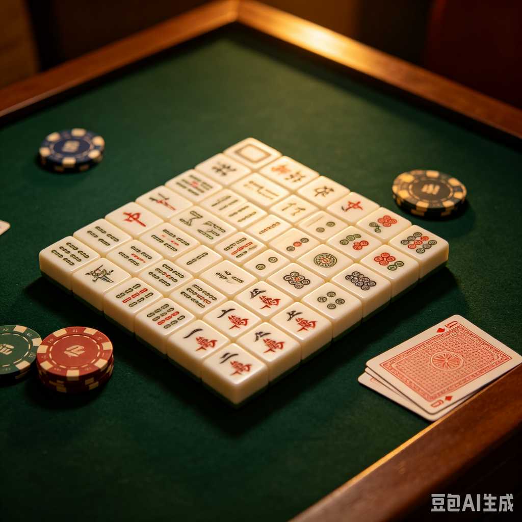 custom art mahjong set