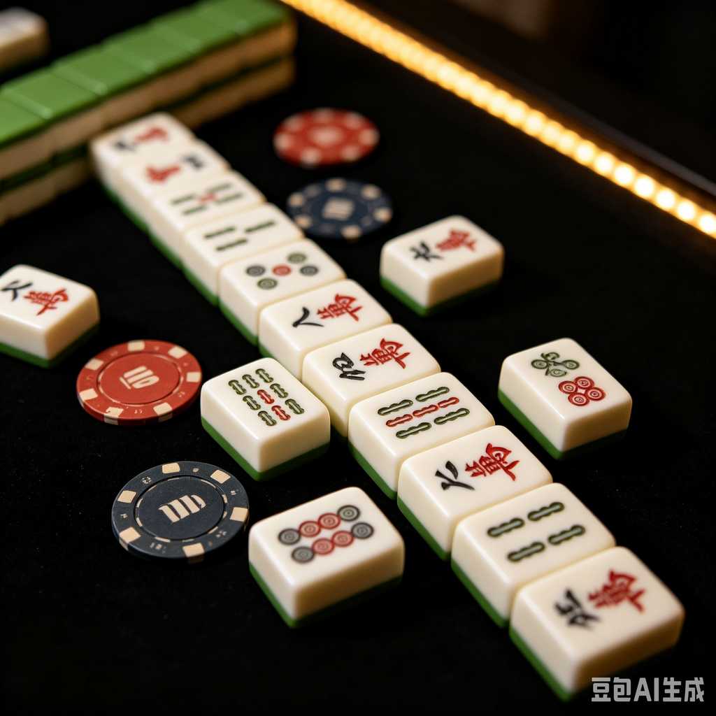 clear transparent mahjong tiles